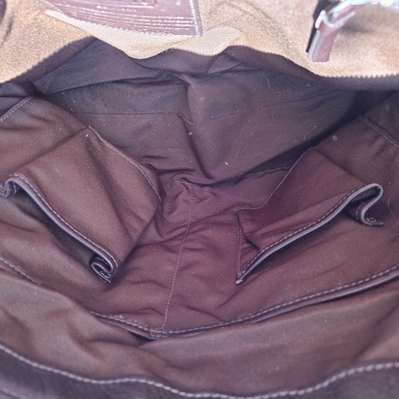 Authentic Coach Choclate Brown Embossed Leather Briefcase. No G1093- 70251 - Picture 8 of 13